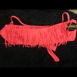 Brand New Reversible Bathing suit Stringy Top!